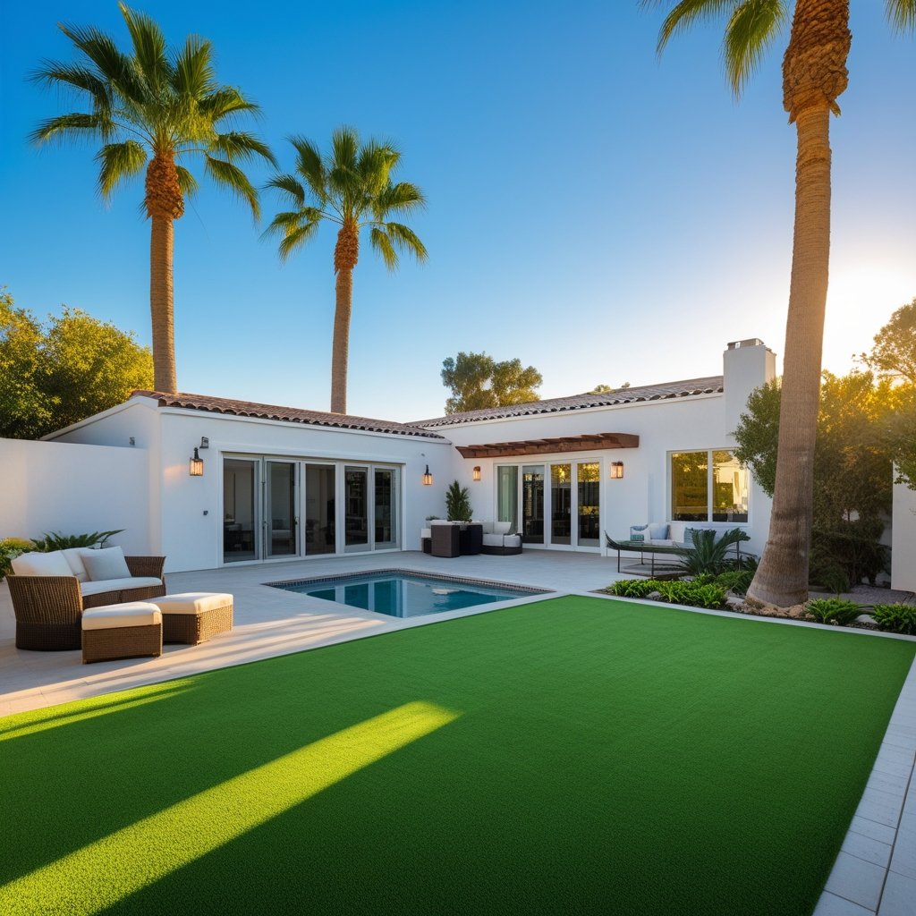 Professional turf cleaning